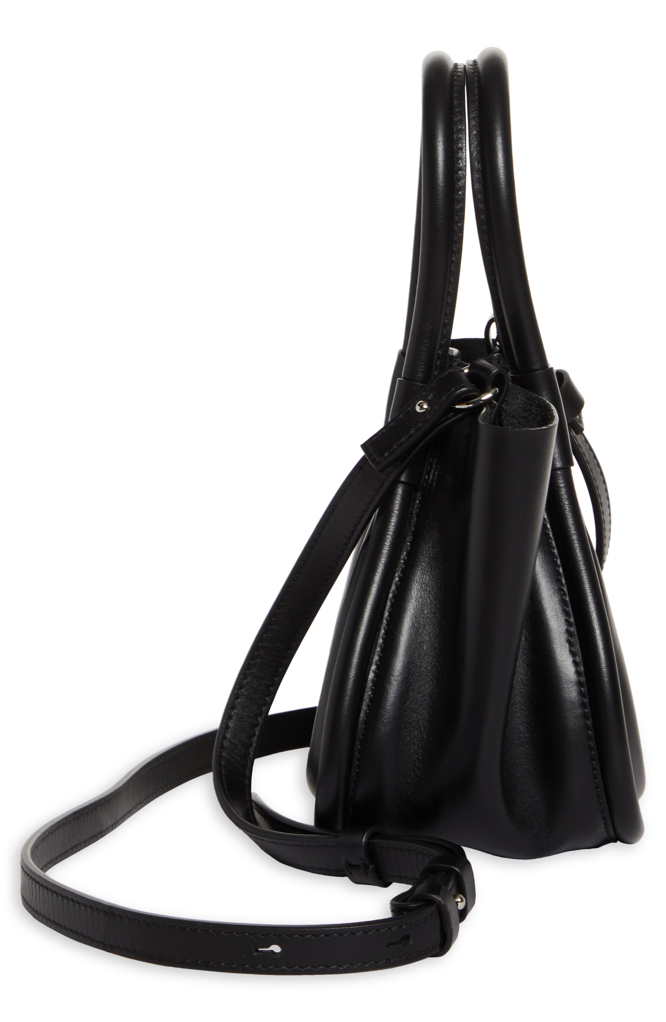 Proenza Schouler X-Small Ruched Leather Crossbody Tote, Alternate, color, 