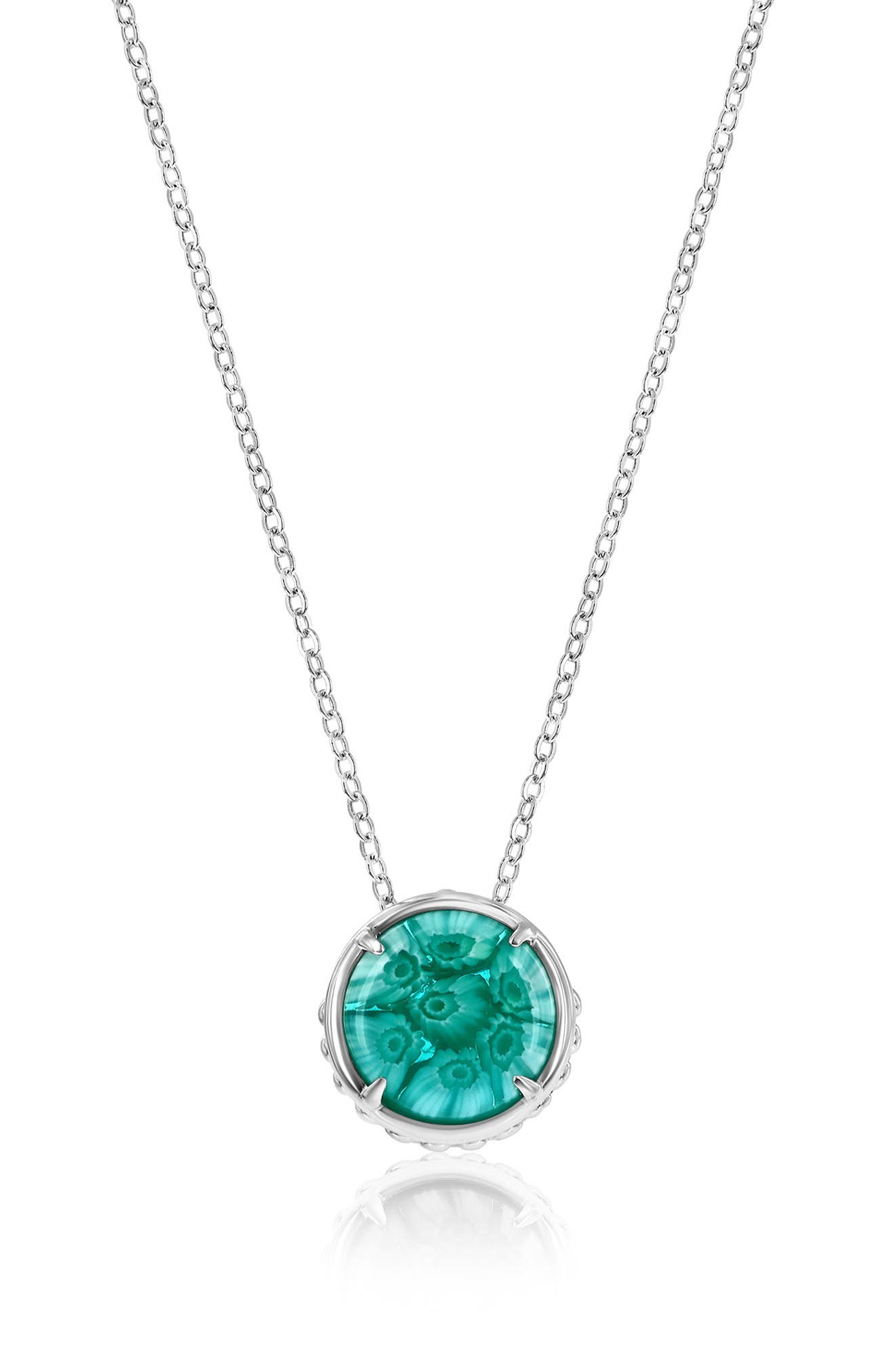 Venetian Murano Glass Pendant Necklace