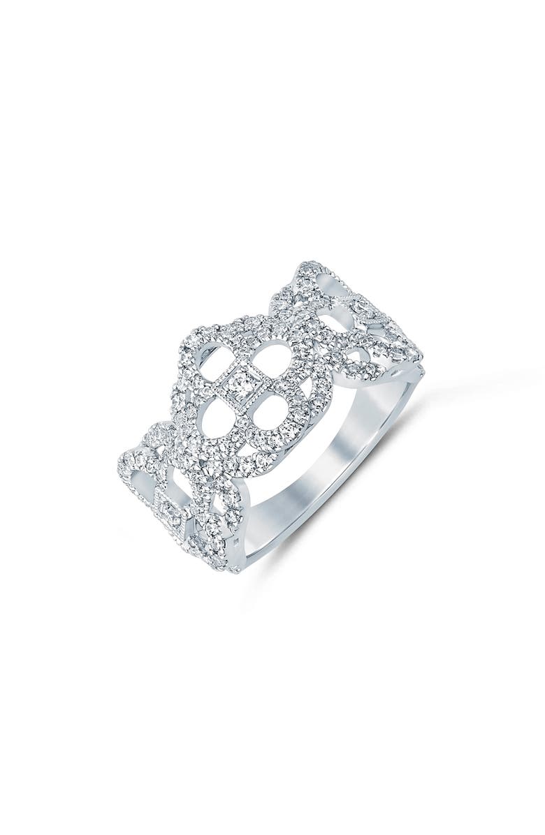 Truly Zac Posen Diamond Band Ring - 0.75ct., Main, color, 