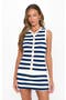 selected Navy Stripe Delight Knit