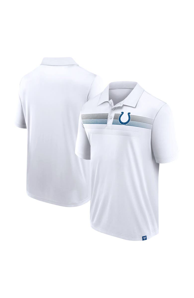 FANATICS Men's Fanatics Branded White Indianapolis Colts Victory For Us Interlock Polo, Main, color, White