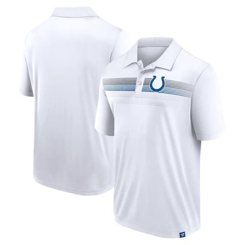 Men's Fanatics Branded White Indianapolis Colts Victory For Us Interlock Polo