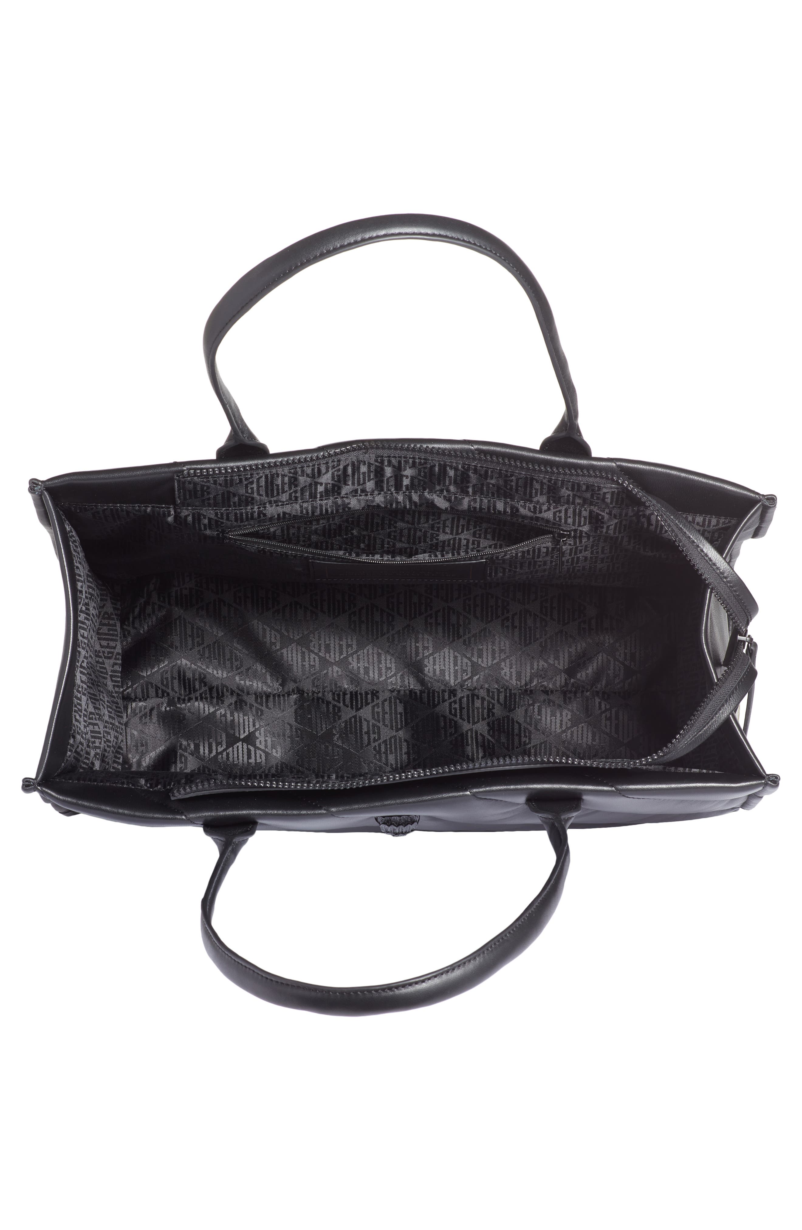 Kurt Geiger London Soho Quilted Shopper Tote, Alternate, color, 