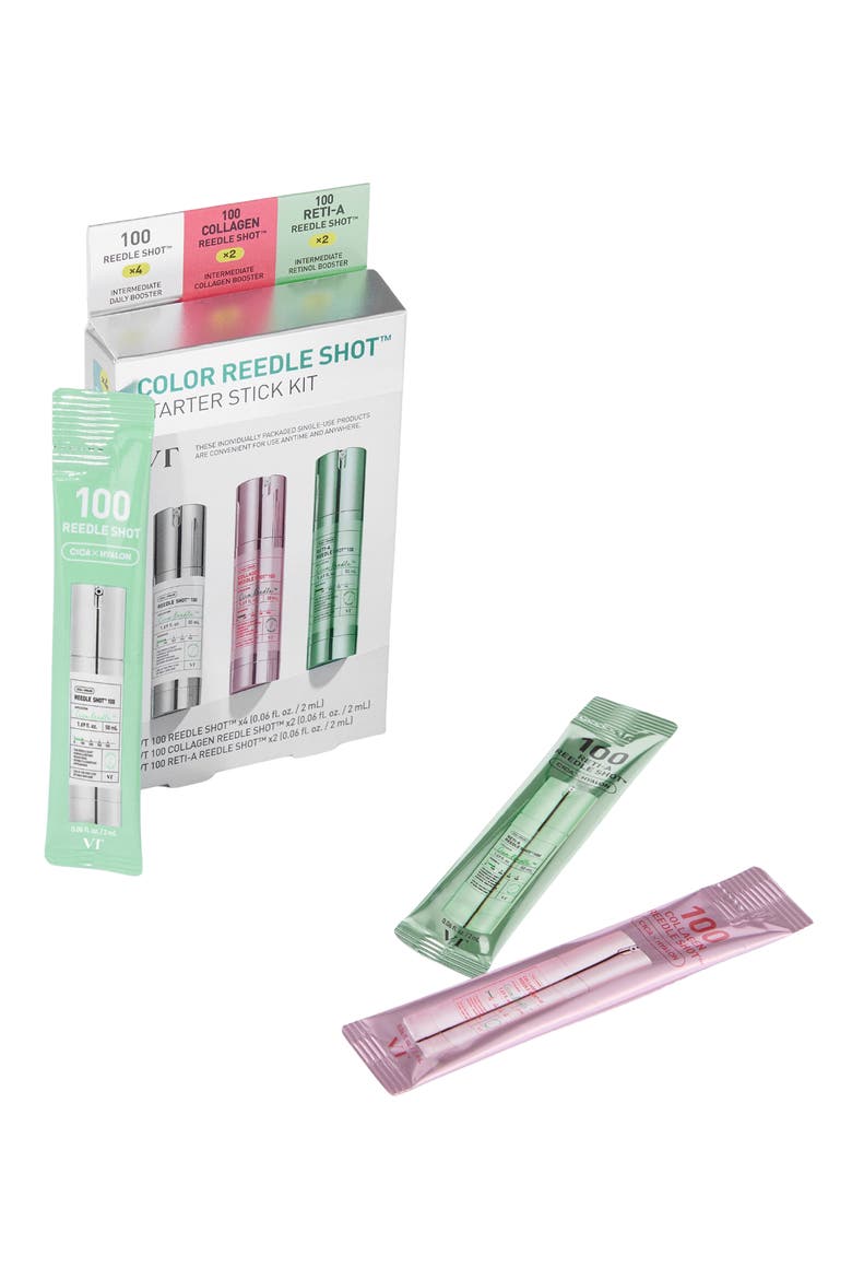 Color Reedle Shot Starter Kit, Alternate, color, SILVER