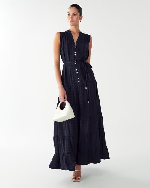 Willa Nomie Maxi Dress In Blue