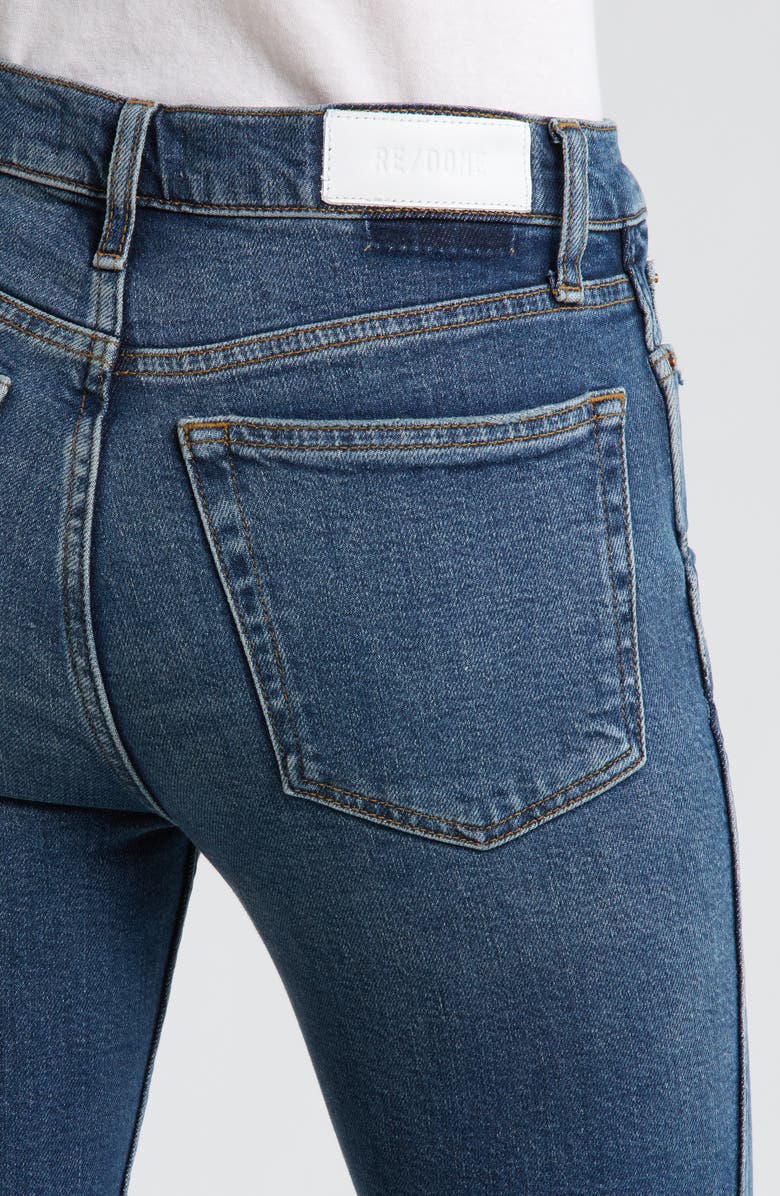 Re/Done The Dagger High Waist Skinny Jeans, Alternate, color, Sonoma Indigo