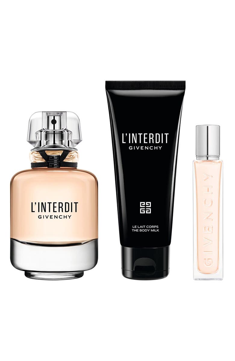 Givenchy L'Interdit Eau De Parfum 3-Piece Gift Set (Limited Edition) $194 Value, Main, color, 
