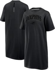 FANATICS Women's Fanatics Black Miami Dolphins Elements Go Tri-Blend Dress