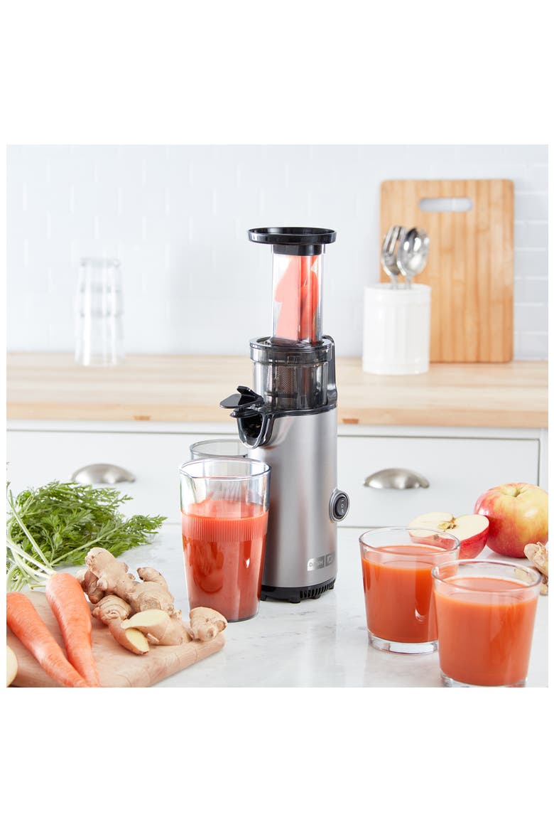 Compact Cold Press Power Juicer, Alternate, color, GRAPHITE