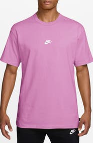 Nike Sportswear Embroidered Swoosh Cotton T-Shirt