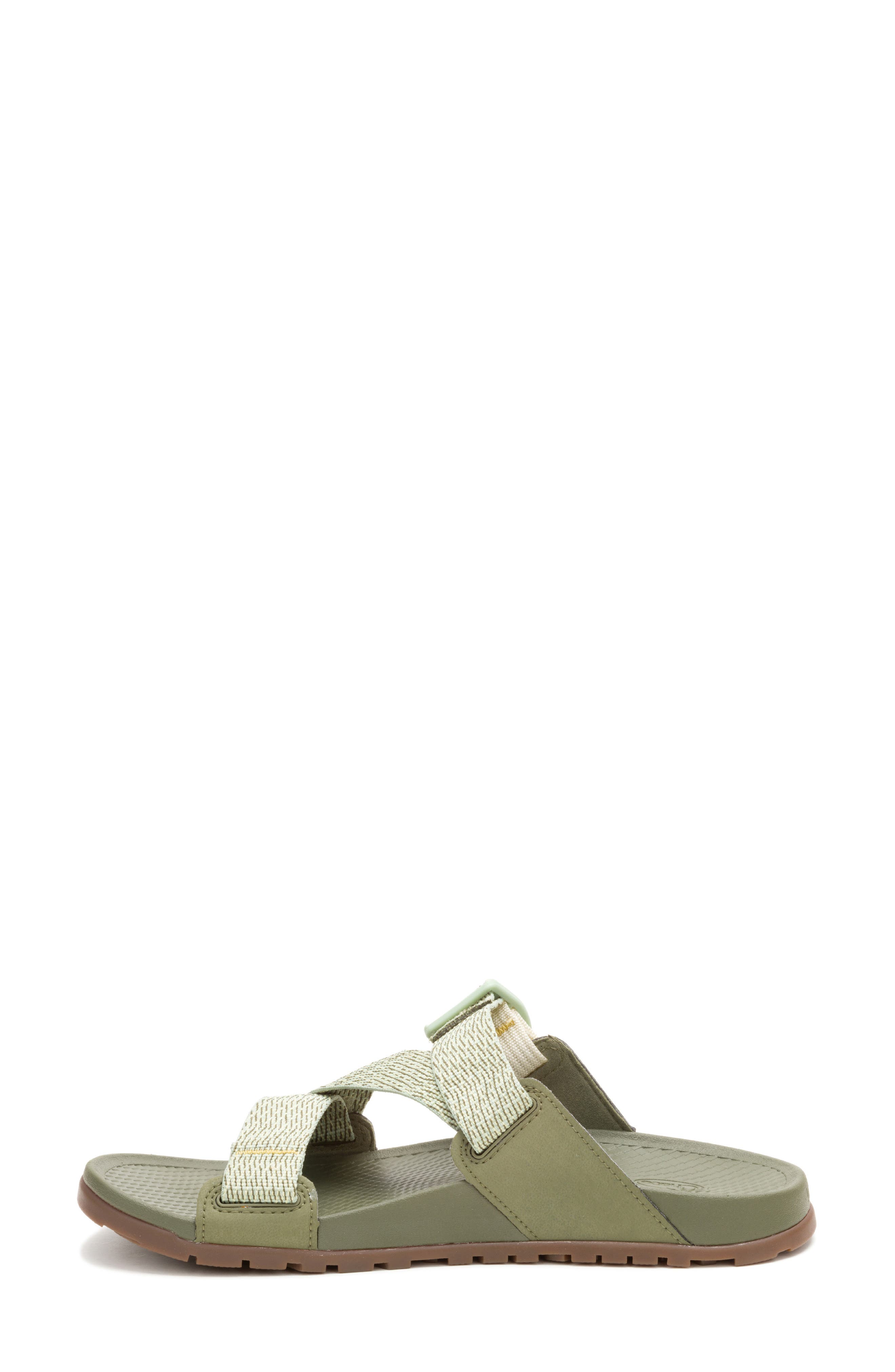 Chaco Lowdown Slide Sandal, Alternate, color, Meadow Laurel Green