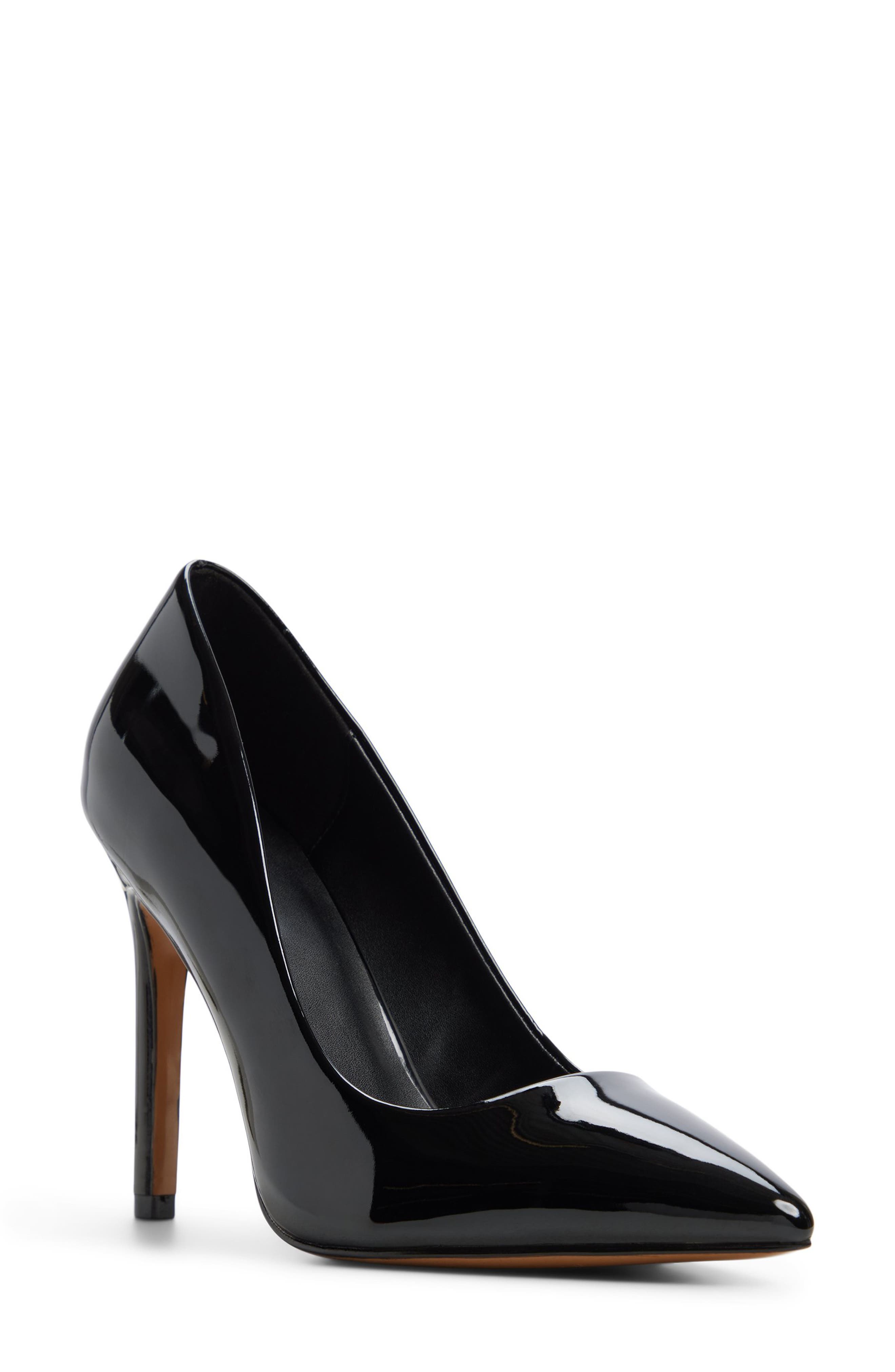 Kriss Faux Leather Pointed Toe Pump
