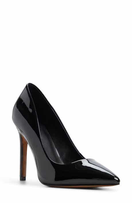 Kriss Faux Leather Pointed Toe Pump