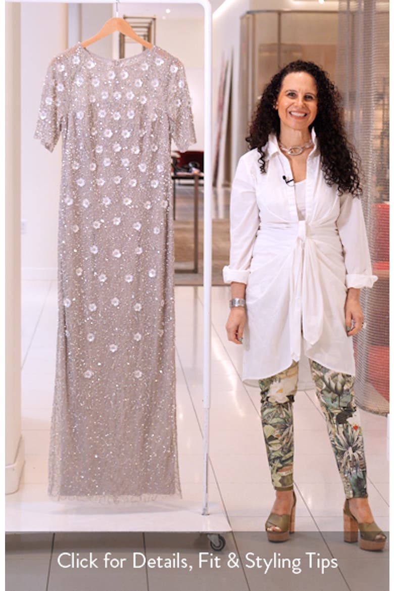 Beaded Evening Gown video