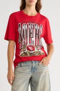 Junk Food 49ers Gold Rush Cotton Graphic T-Shirt