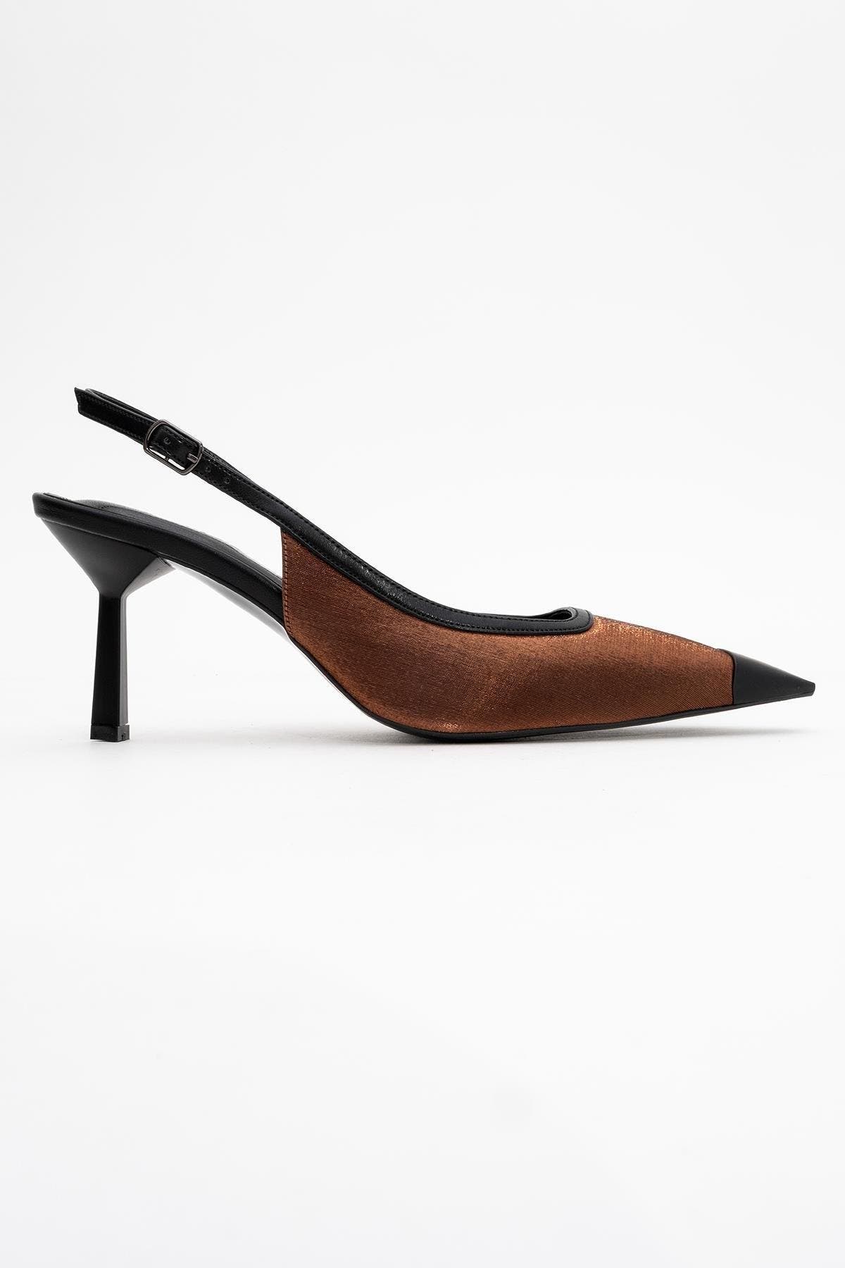 Alive Satin Pointed Toe Pump, Alternate, color, Copper Satin