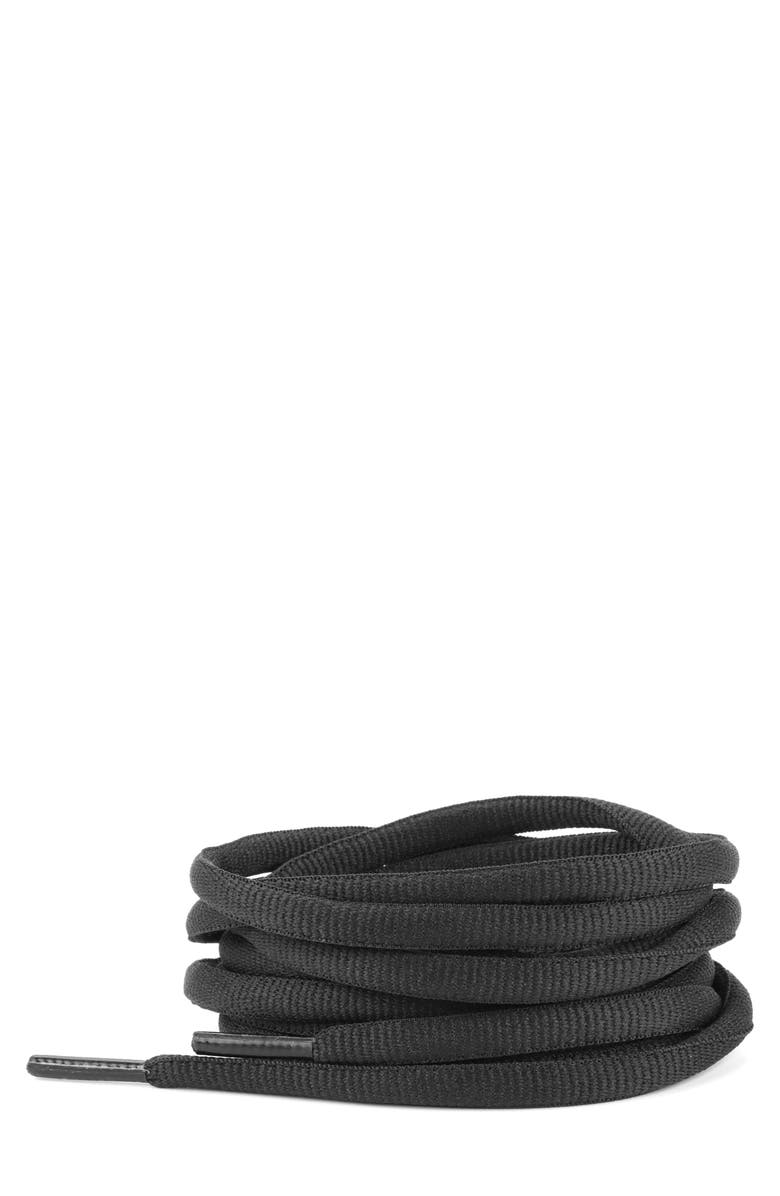 Waves California 54-Inch Premium Round Shoelaces, Main, color, Black
