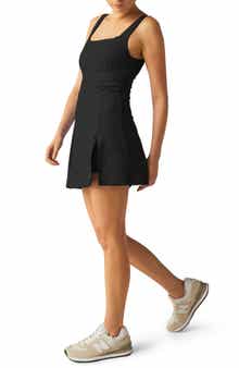 Beyond Yoga Court Appeal Space Dye Active Minidress