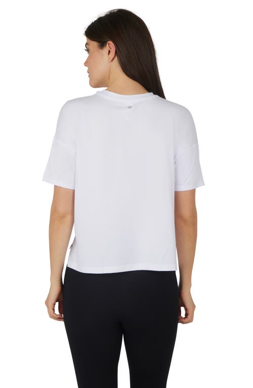 90 Degree By Reflex 2-pack Deluxe High-low Boxy Crop T-shirts In Multi