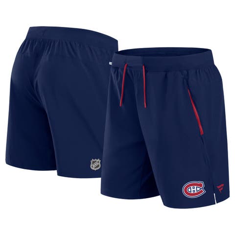 Men's Fanatics Navy Montreal Canadiens Authentic Pro Rink Performance Shorts
