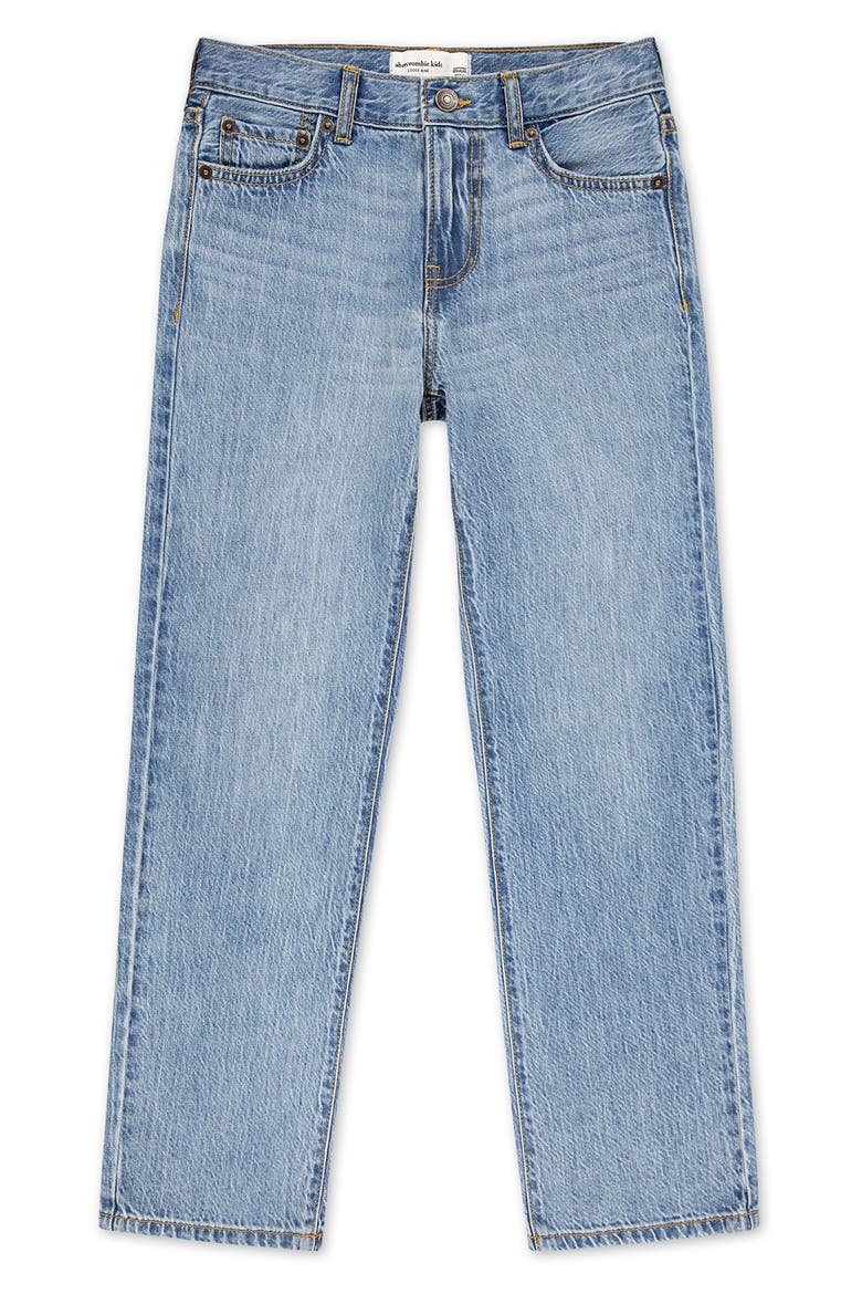 Kids' Loose Fit Jeans, Main, color, MGMLEGIT