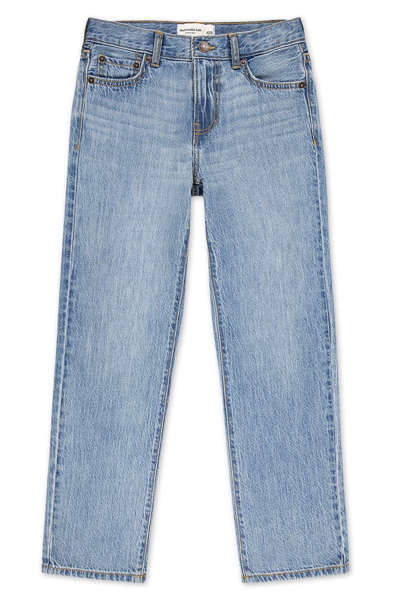 abercrombie kids Kids' Loose Fit Jeans, Main, color, Mgmlegit