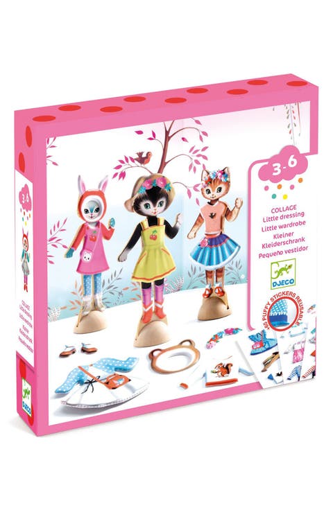 Kids' Little Wardrobe Collage Activity Set
