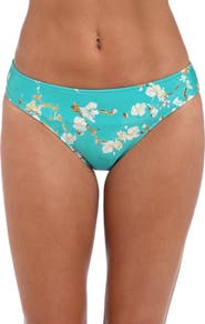 L'AGENCE Nicole Cherry Classic Bikini Bottoms