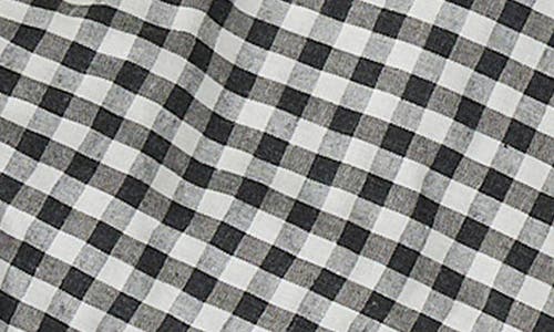 Brave + True Brave+true Nova Long Sleeve Check Print Cotton Shirt In Black