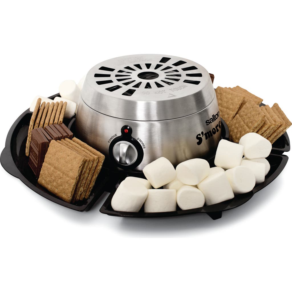 Salton S'mores & Fondue Maker Black In Black