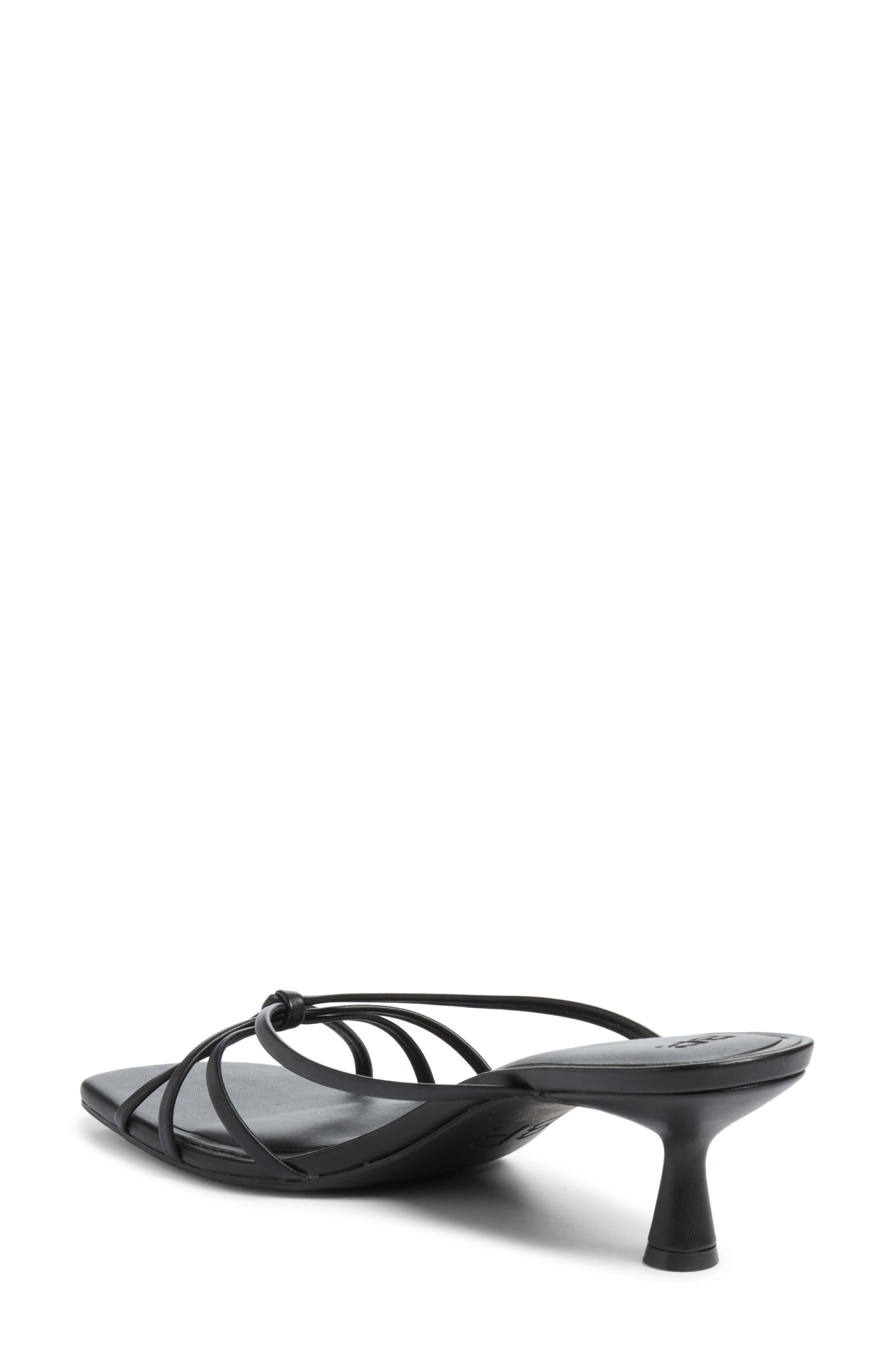 BP. Bliss Kitten Heel Slide Sandal, Alternate, color, Black
