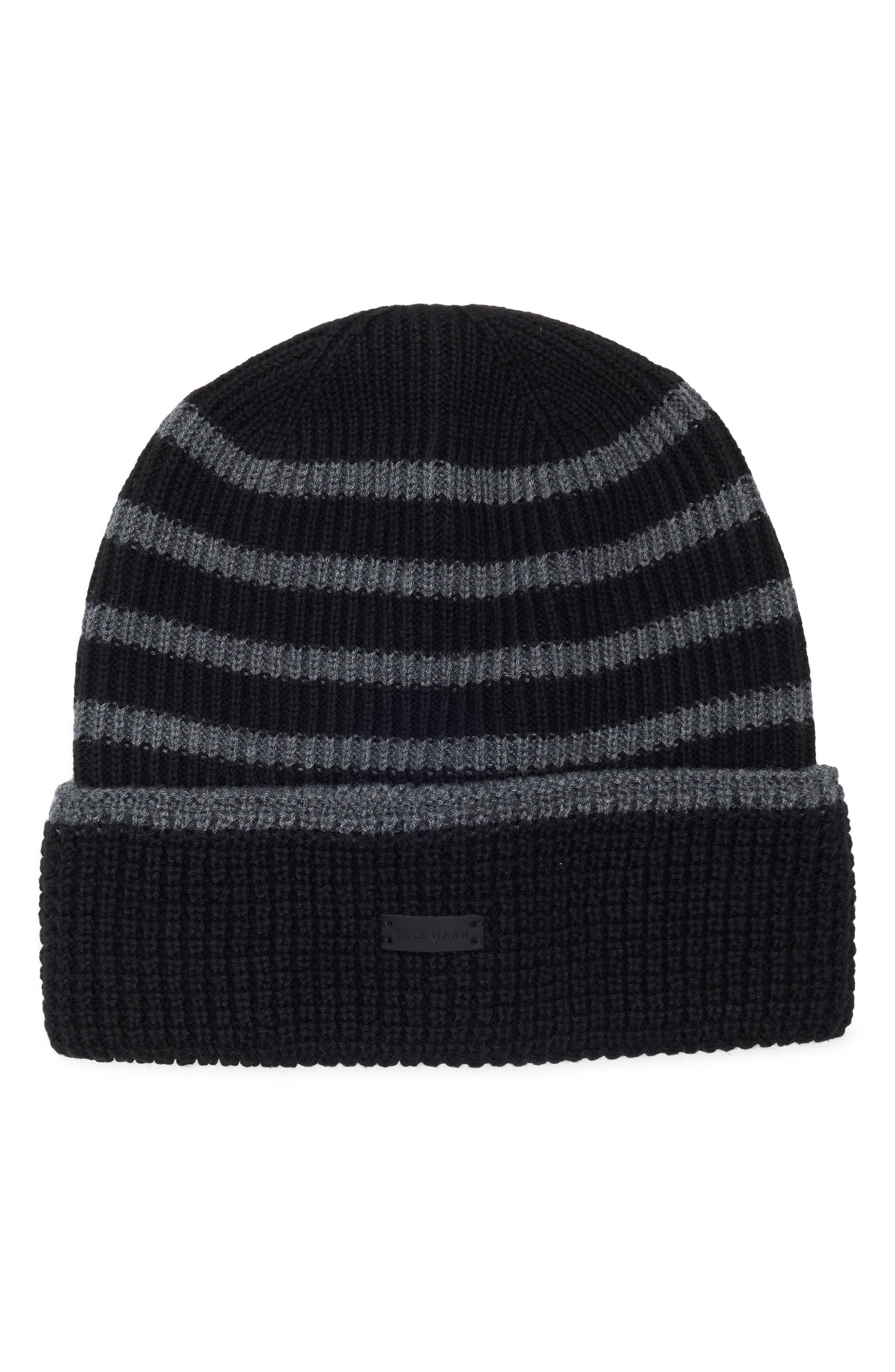 Cole Haan Heritage Stripe Cuff Beanie