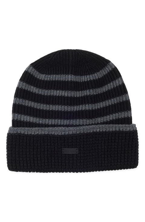 Heritage Stripe Cuff Beanie
