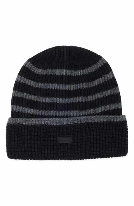 Cole Haan Heritage Stripe Cuff Beanie