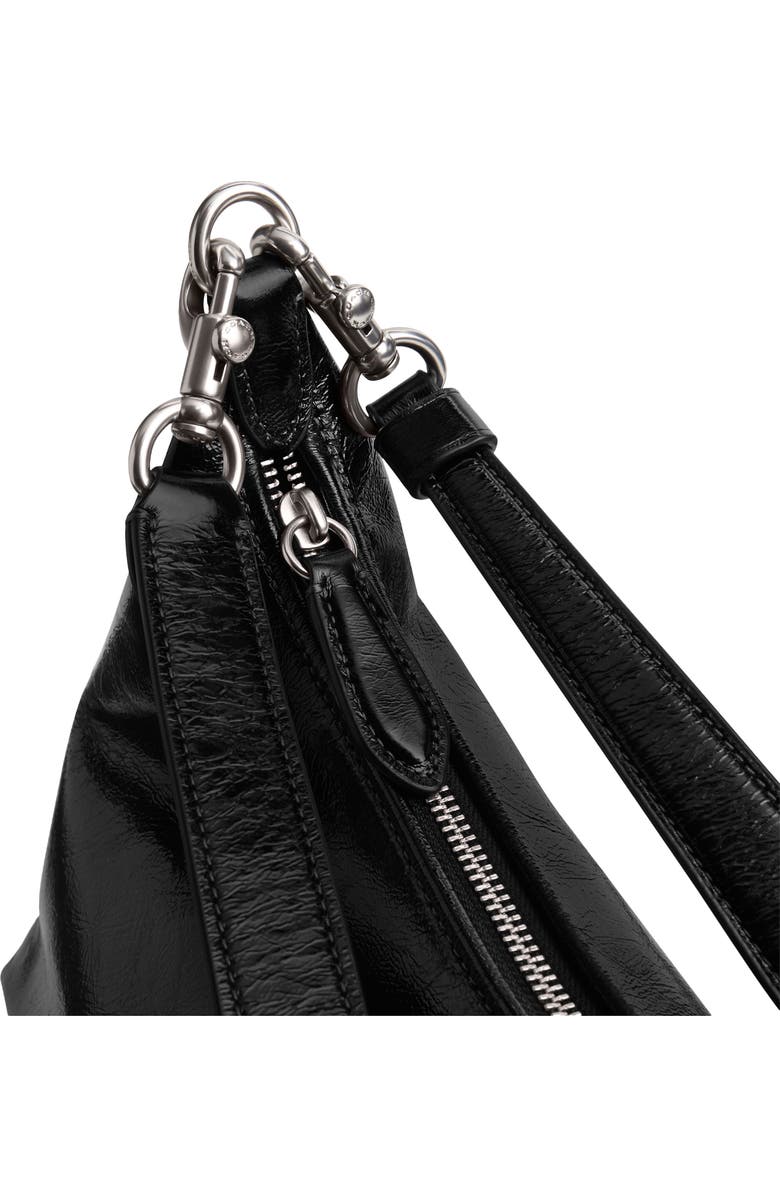 COACH Juliet Glazed Leather Shoulder Bag, Alternate, color,