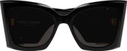 Saint Laurent Blaze 54mm Cat Eye Sunglasses