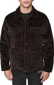 KARL LAGERFELD Corduroy Shirt Jacket