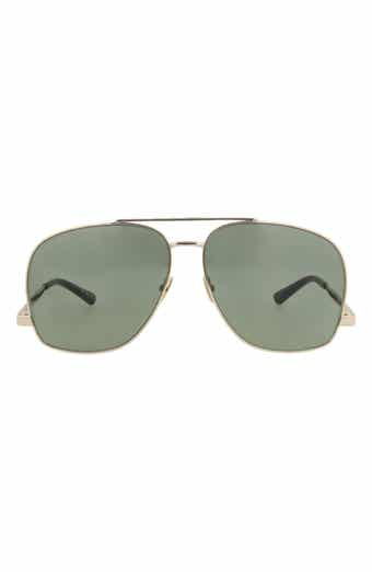 Leon 59mm Aviator Sunglasses