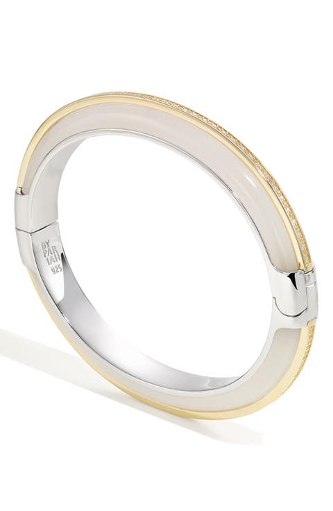 Essential Diamond Stacking Cuff Bracelet