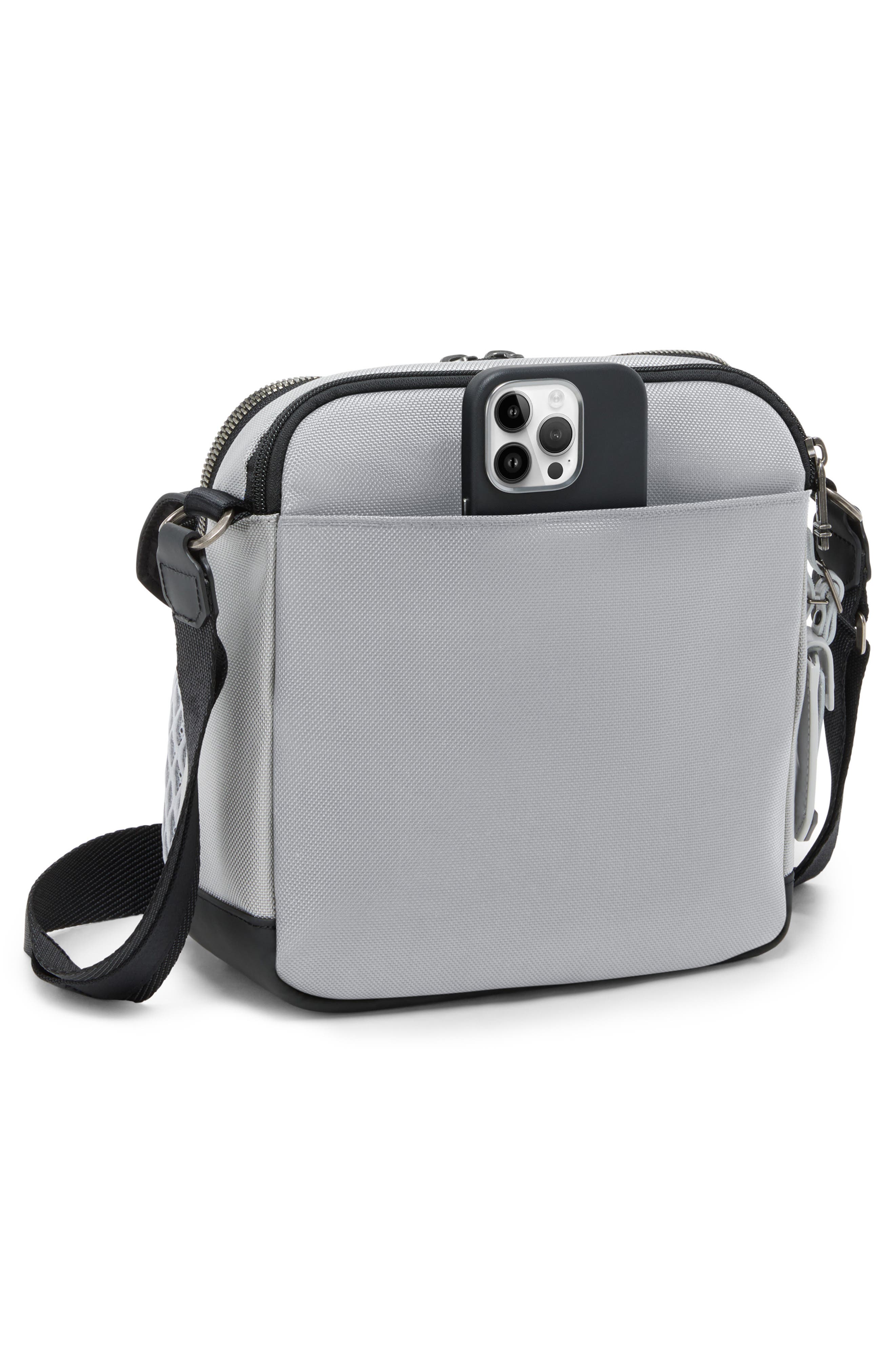 Alpha Bravo Ordinance Crossbody Bag, Alternate, color, PEARL GREY MESH