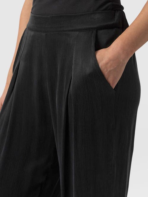 Saint + Sofia Rowan Wide Leg Pant In Black