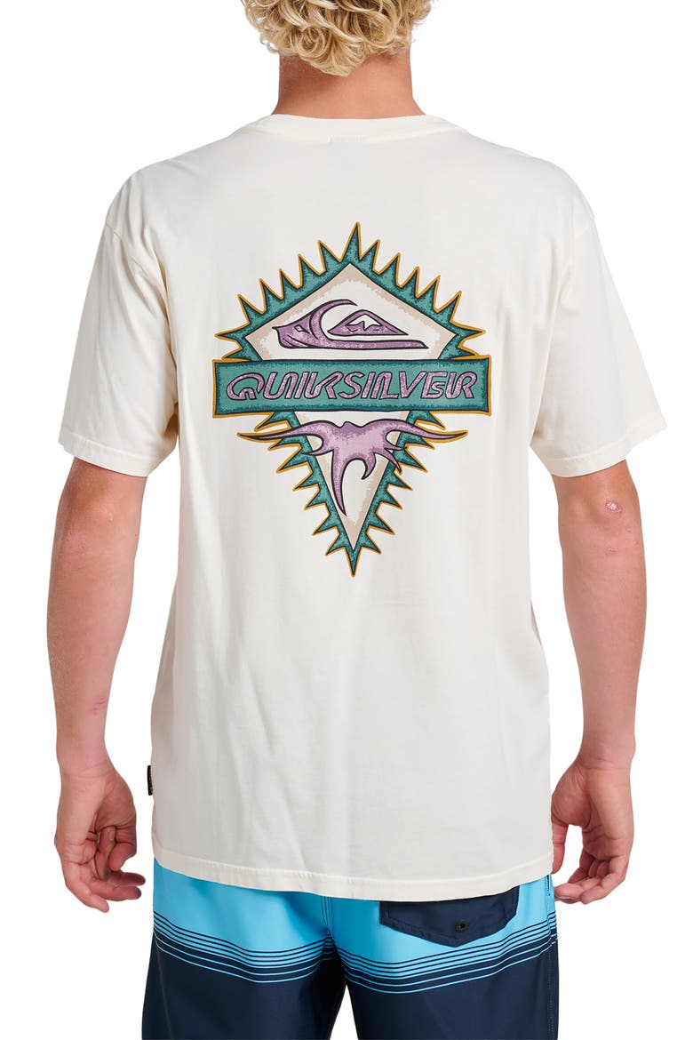 Liberty Spikes Graphic T-Shirt, Alternate, color, SNOW WHITE