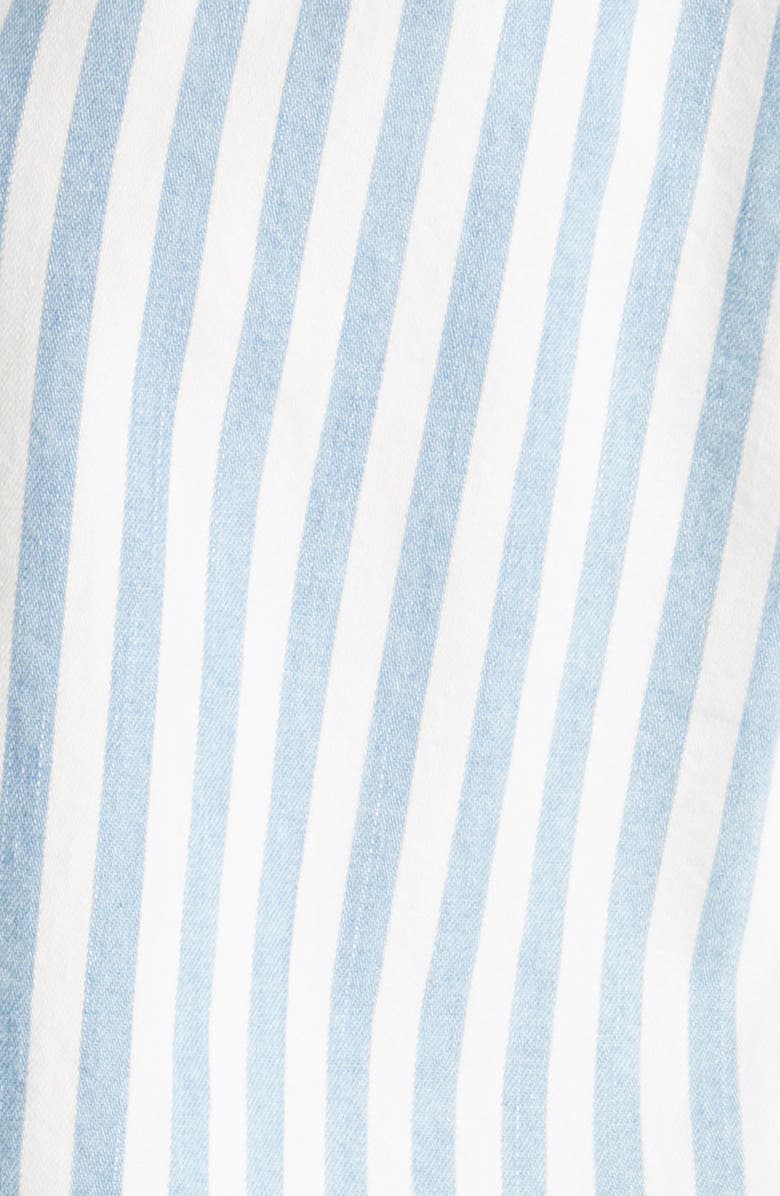 VERO MODA Lines Stripe Cotton Shirt, Alternate, color,