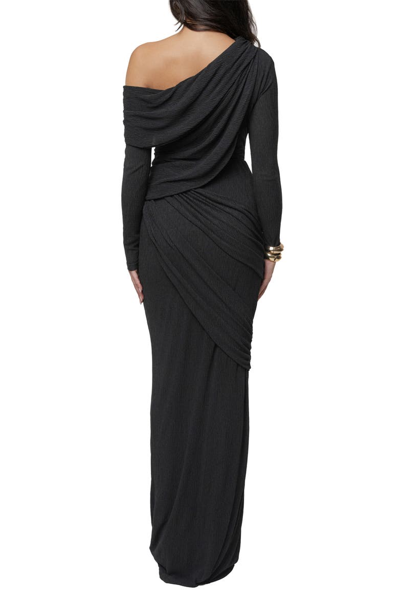 Paradise Hills Maxi Skirt, Alternate, color, BLACK