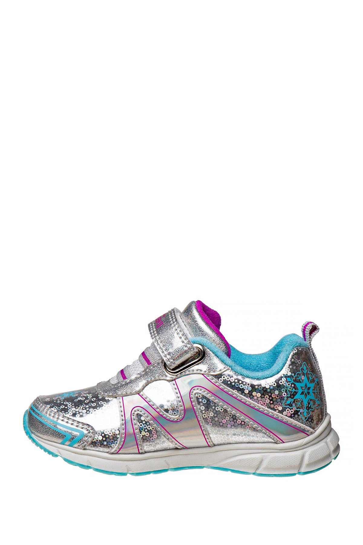 JOSMO Disney Frozen II Glitter Sneaker, Alternate, color, 