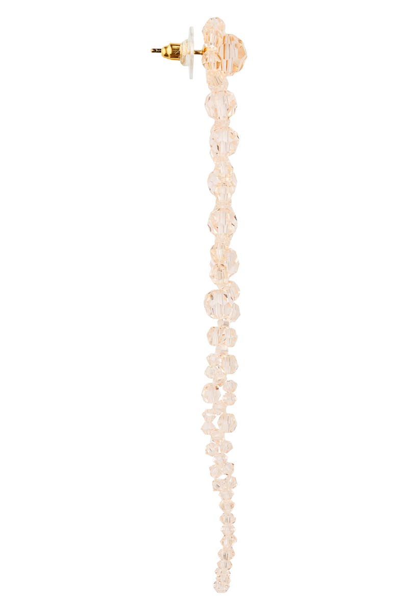 Simone Rocha Beaded Drop Earrings, Alternate, color, Beige
