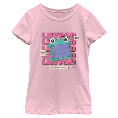 Girl's Toy Story 5 Lily Pad Chat Art  Graphic T-Shirt