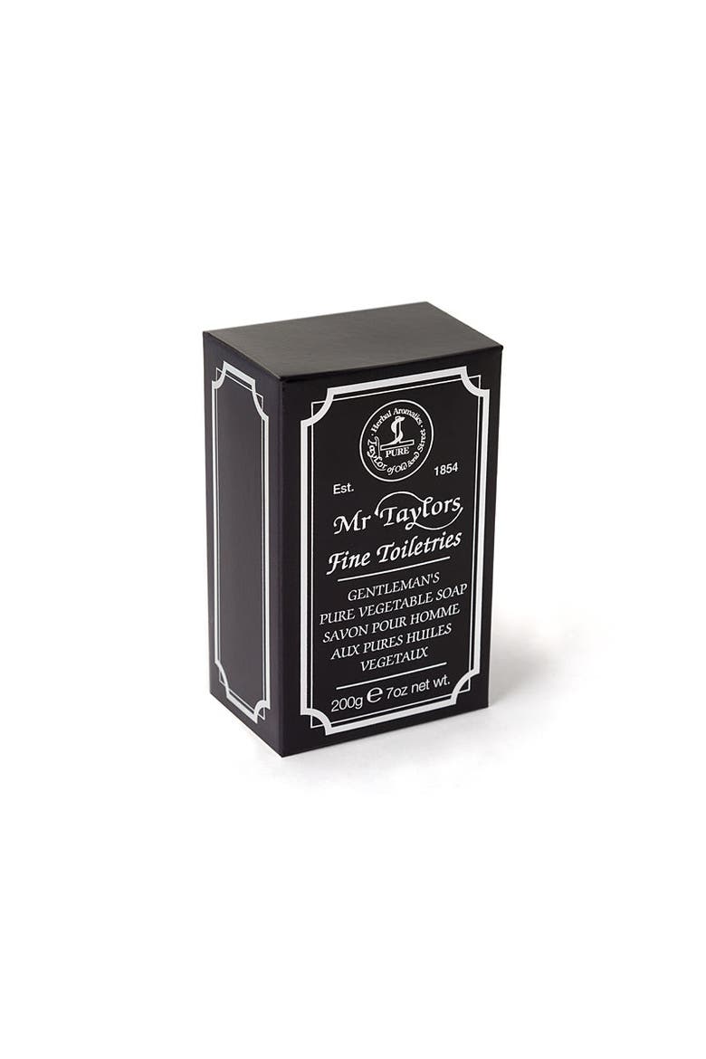 Mr Taylor Bath Soap, Main, color, White