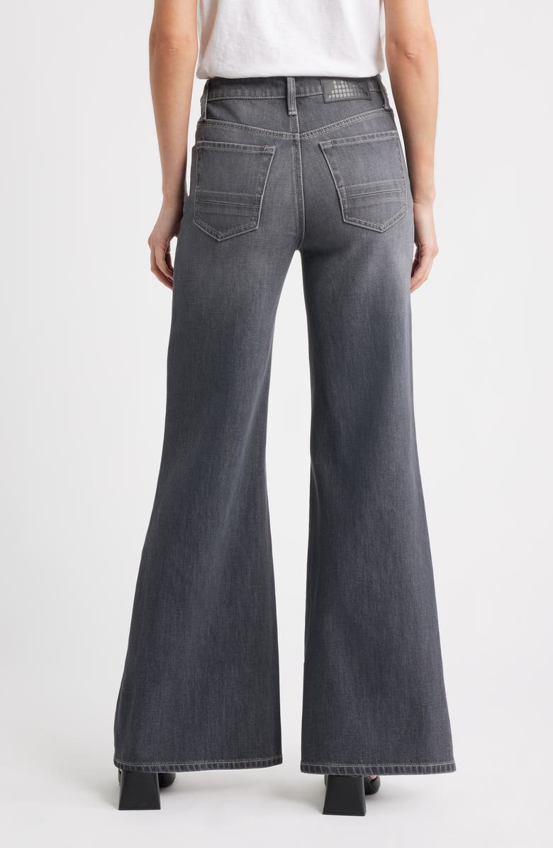 CITY BLUES Bond Wide Leg Jeans, Alternate, color, Black