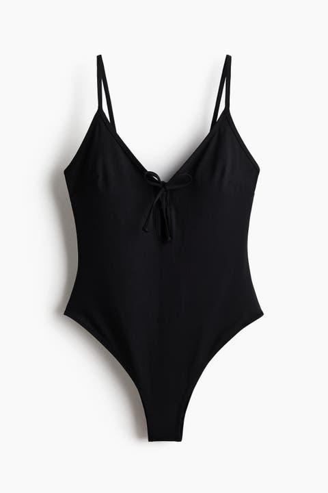 Padded-cup High Leg Swimsuit